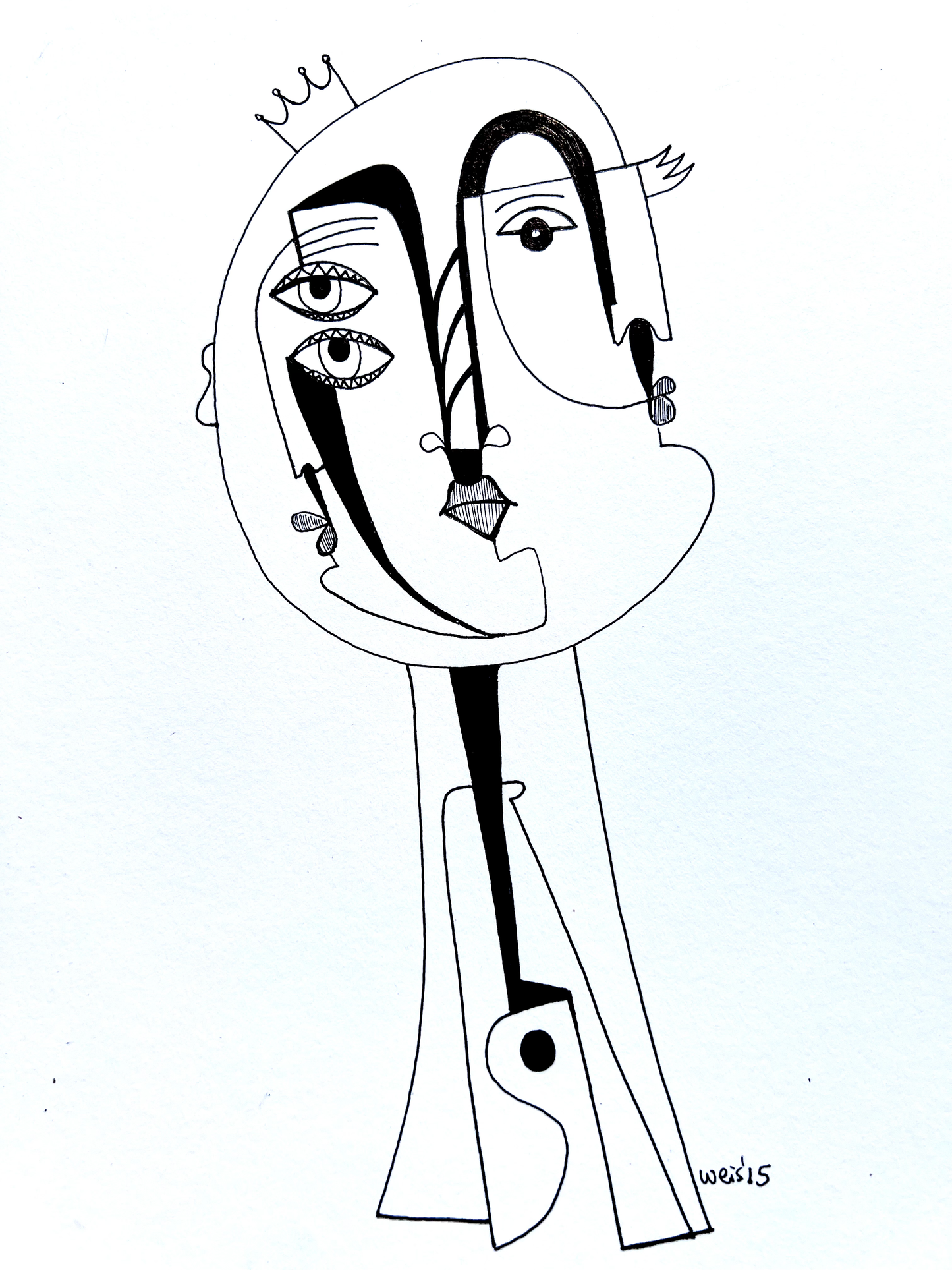 Conscious Lines #011 - Premium Matte Art Print