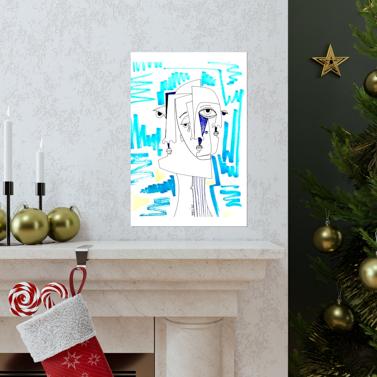 Conscious Lines #102 - Premium Matte Art Print