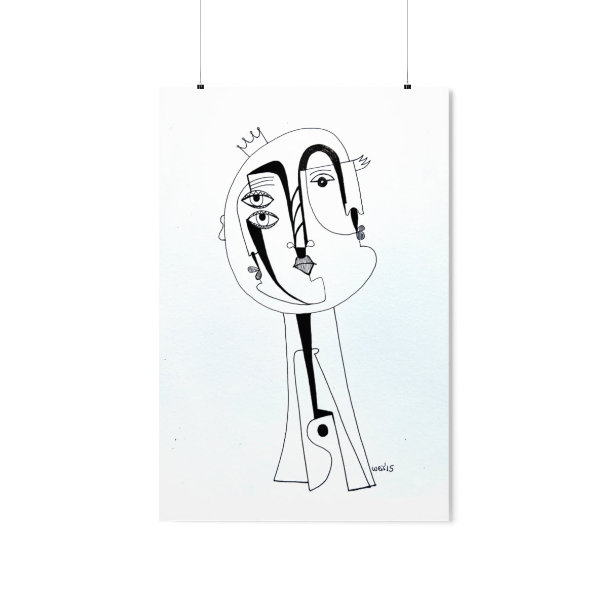Conscious Lines #011 - Premium Matte Art Print