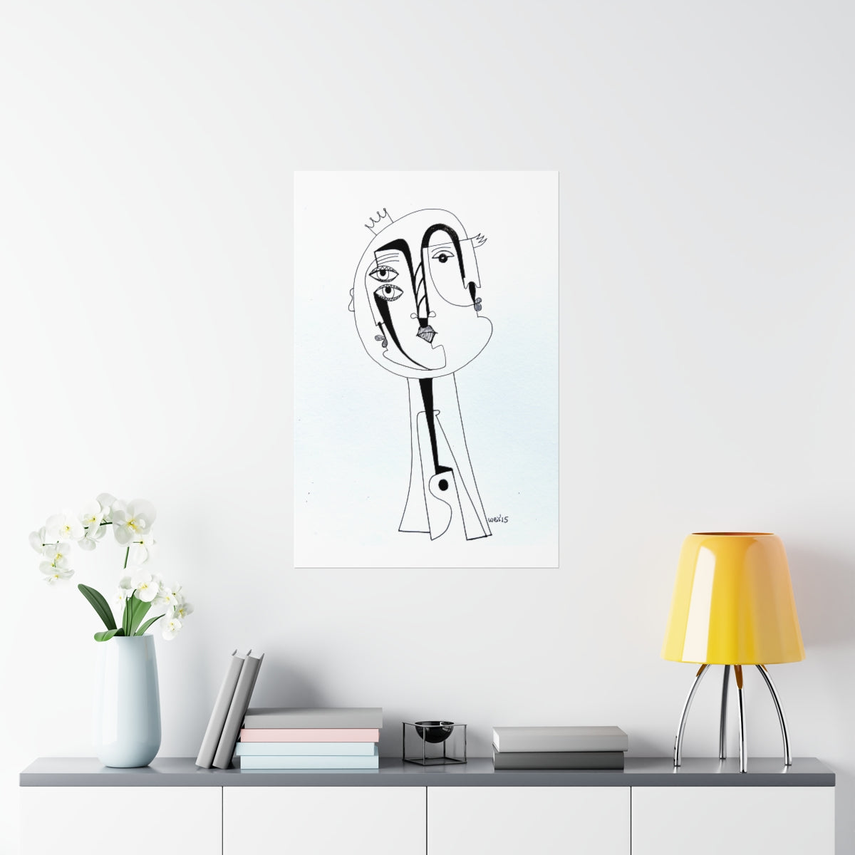 Conscious Lines #011 - Premium Matte Art Print