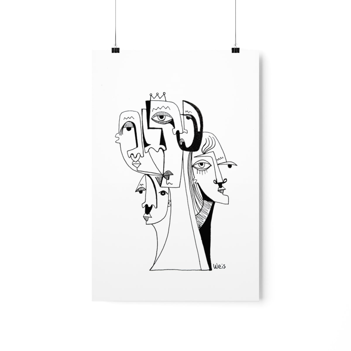 Conscious Lines #083 - Premium Matte Art Print