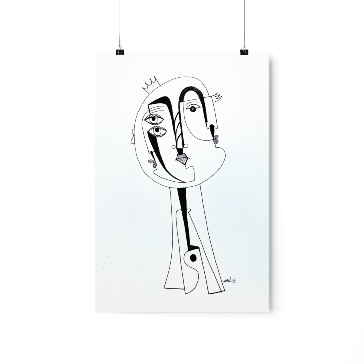 Conscious Lines #011 - Premium Matte Art Print
