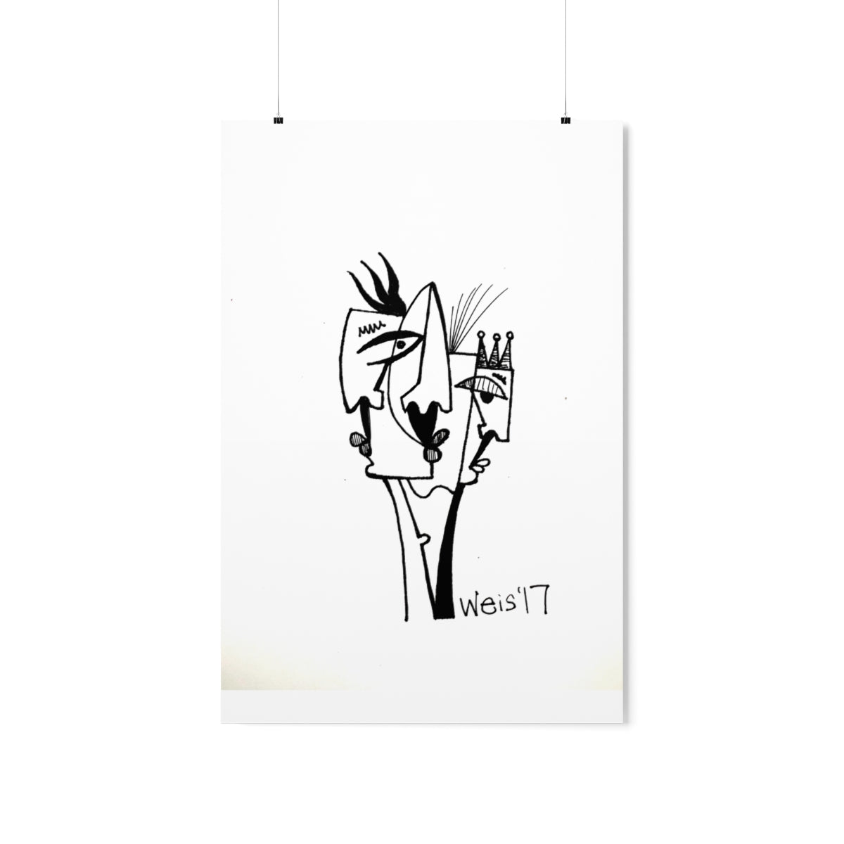 Conscious Lines #106 - Premium Matte Art Print