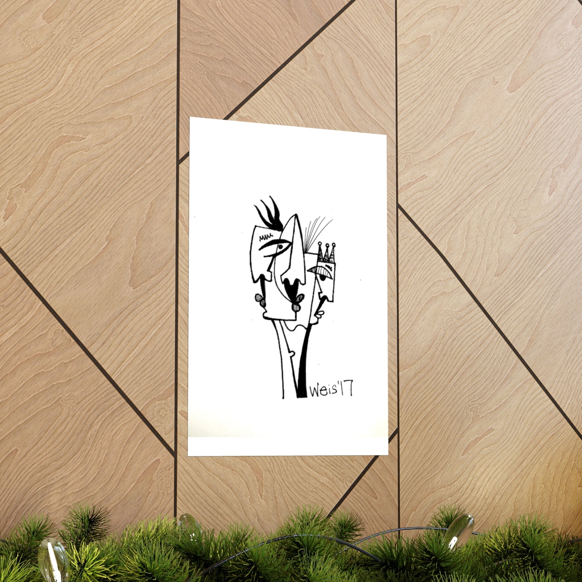 Conscious Lines #106 - Premium Matte Art Print