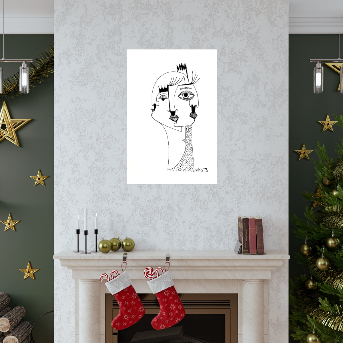 Conscious Lines #099 - Premium Matte Art Print