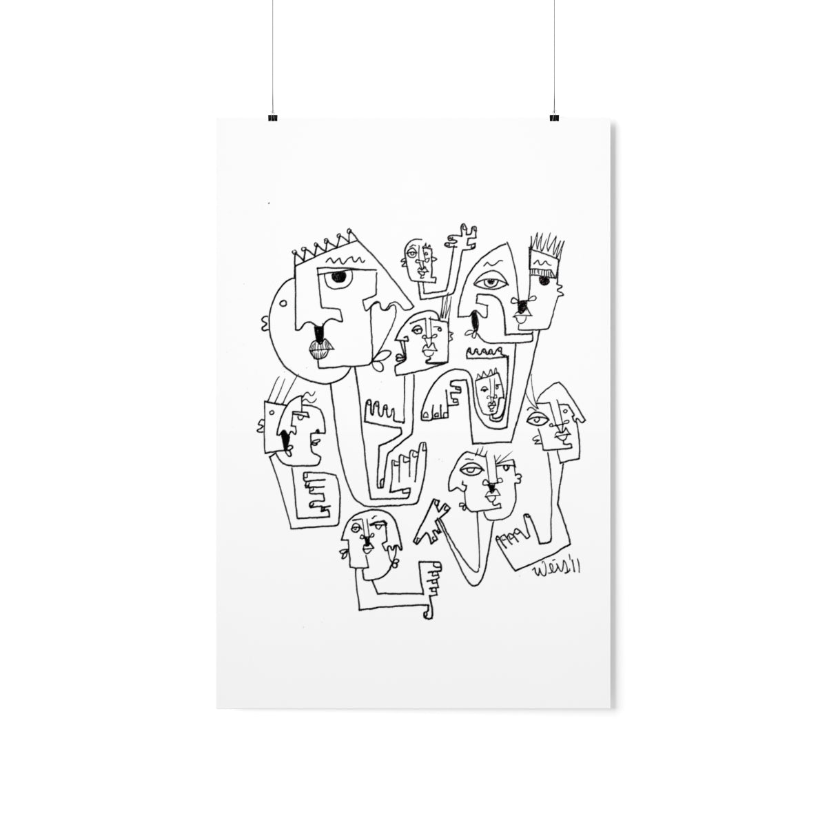 Conscious Lines #113 - Premium Matte Art Print