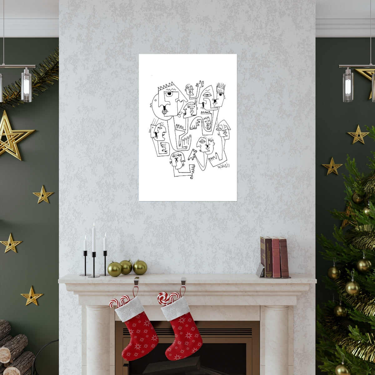 Conscious Lines #113 - Premium Matte Art Print