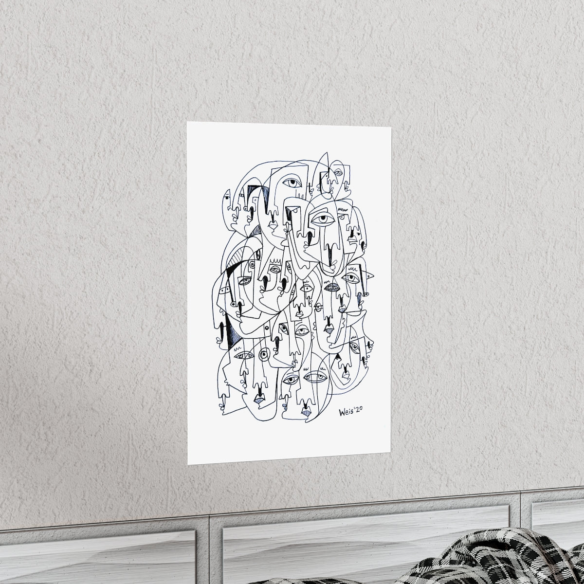 Conscious Lines #024 - Premium Matte Art Print