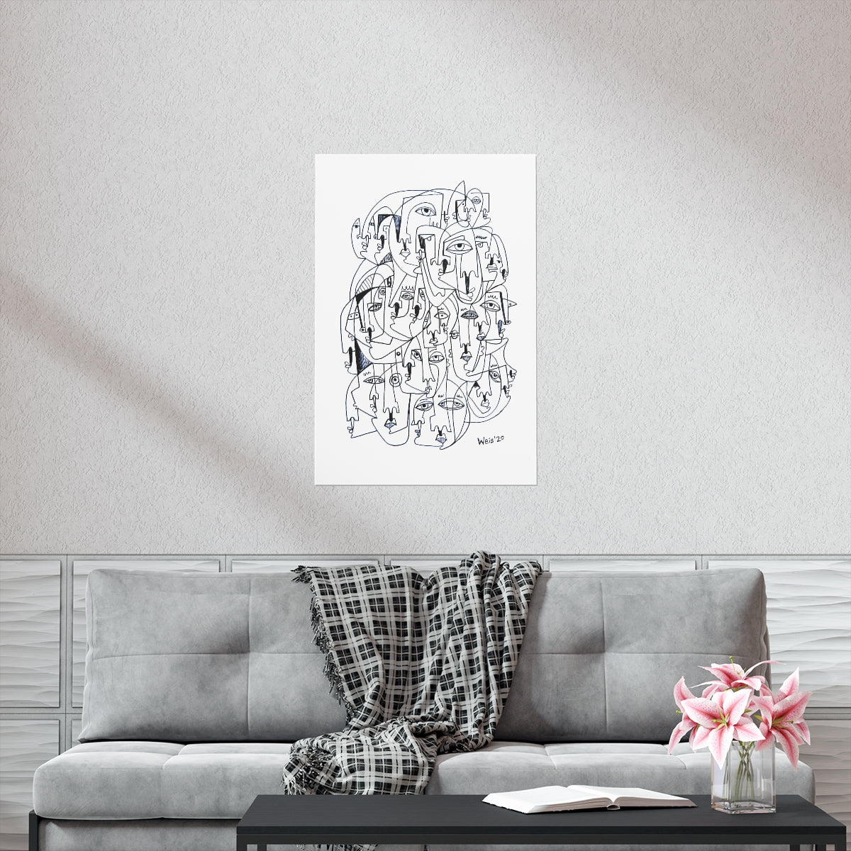 Conscious Lines #024 - Premium Matte Art Print