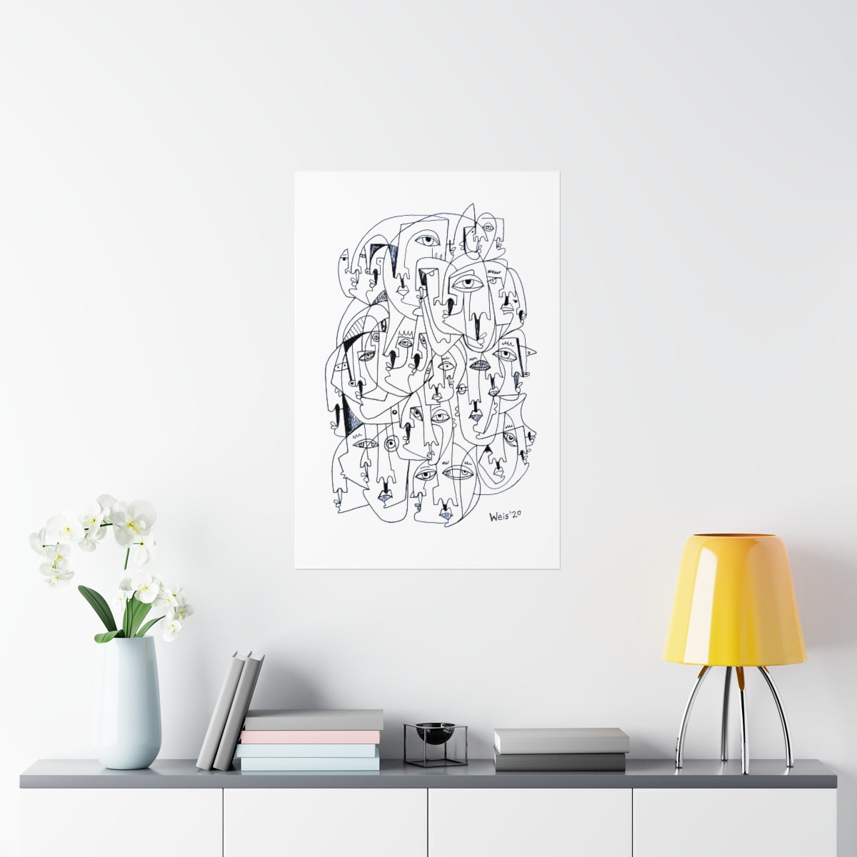 Conscious Lines #024 - Premium Matte Art Print