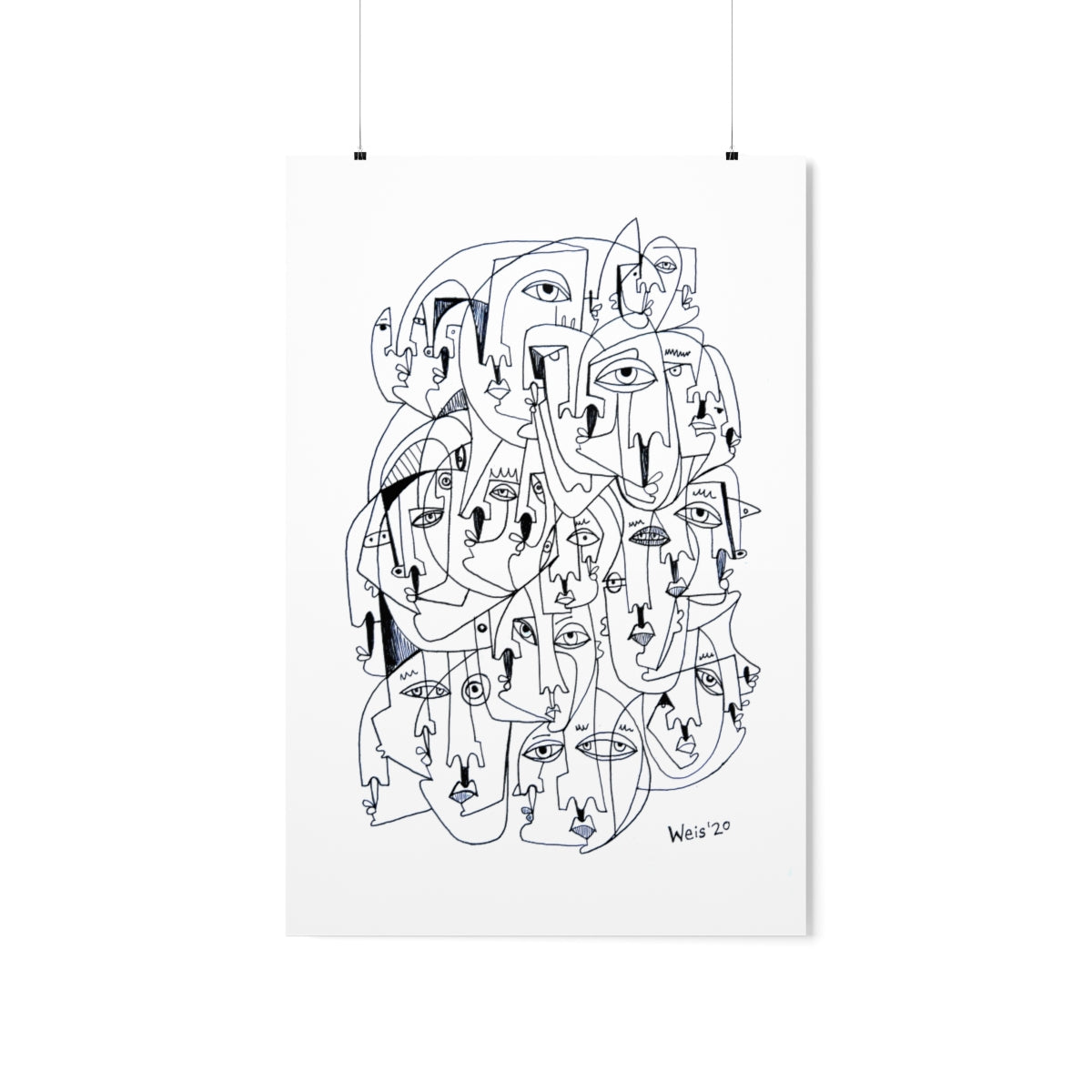 Conscious Lines #024 - Premium Matte Art Print