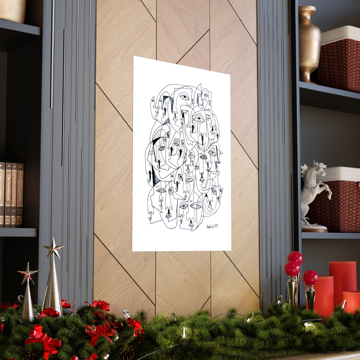 Conscious Lines #024 - Premium Matte Art Print