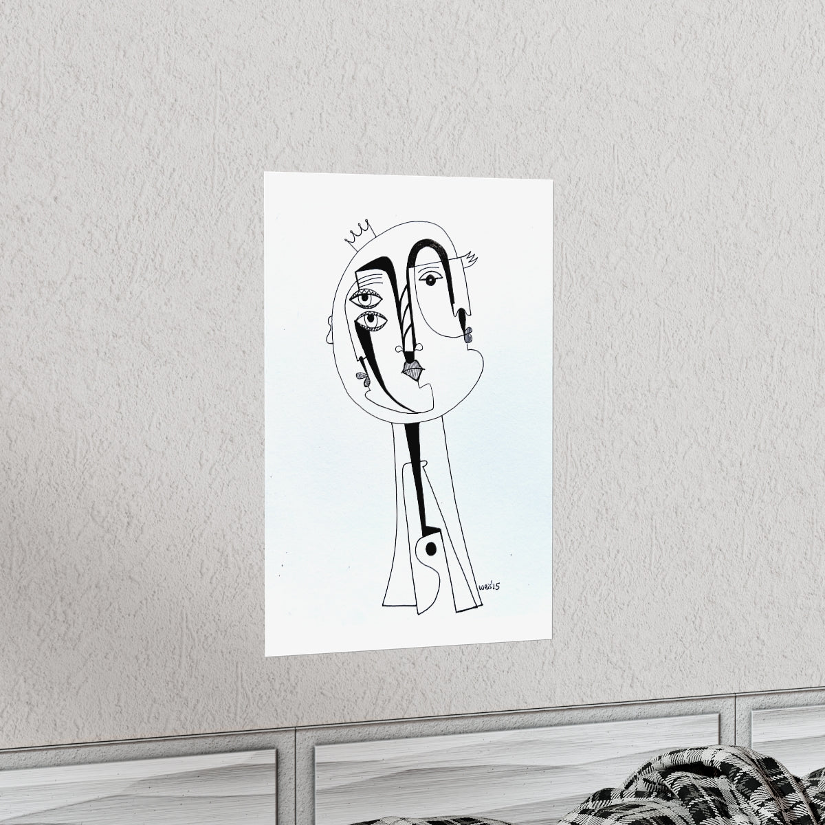 Conscious Lines #011 - Premium Matte Art Print