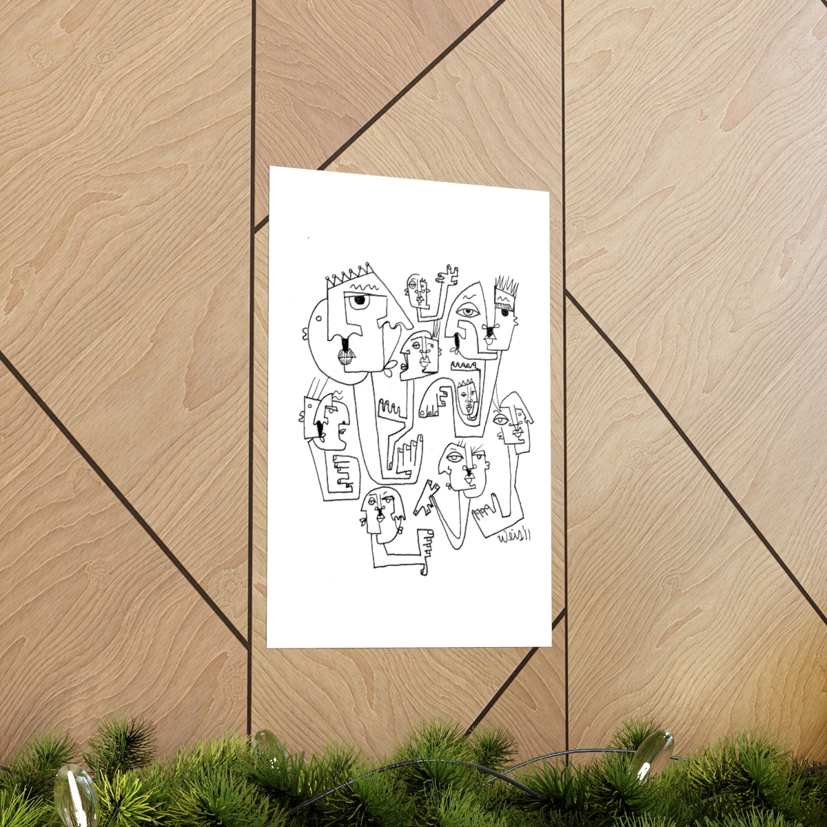 Conscious Lines #113 - Premium Matte Art Print