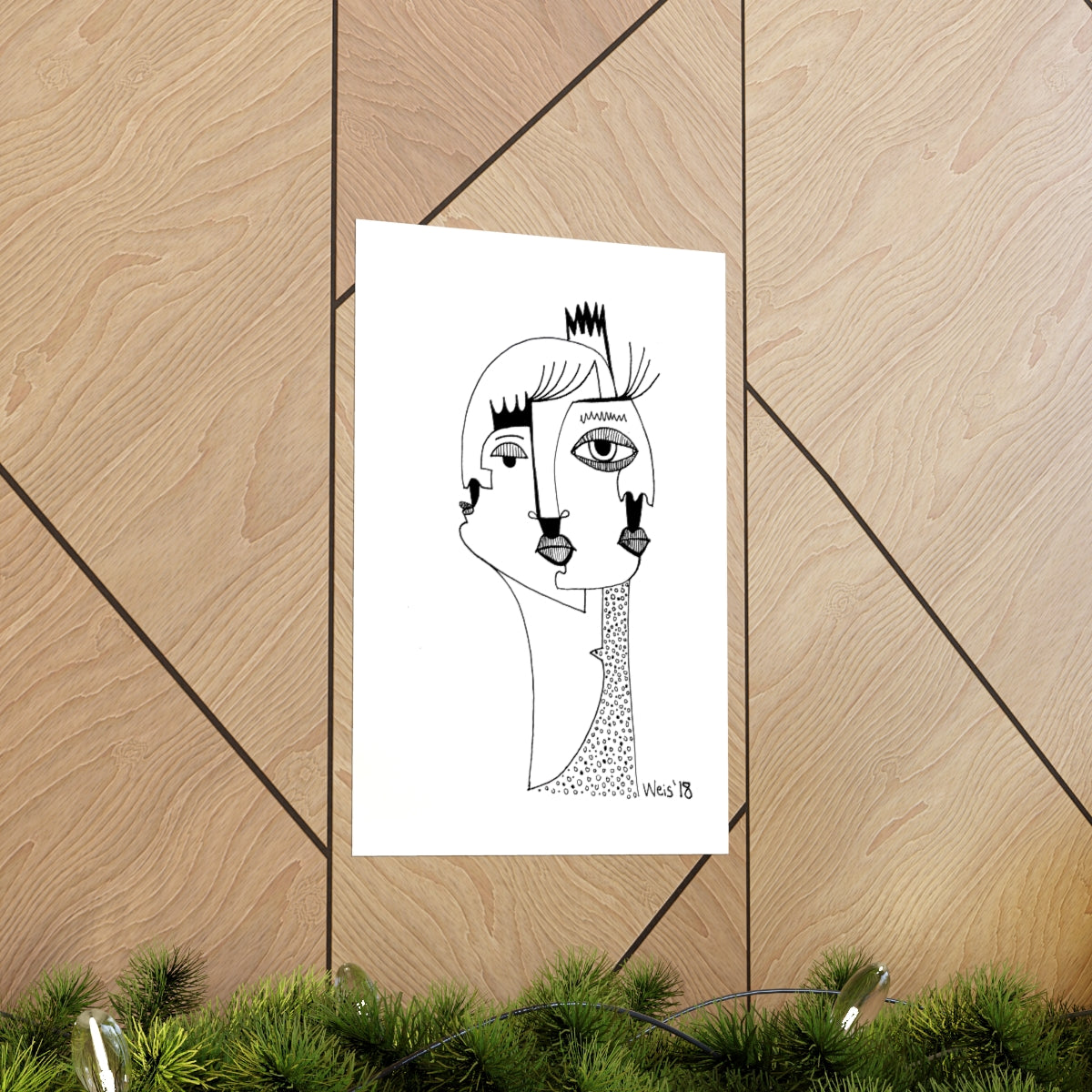 Conscious Lines #099 - Premium Matte Art Print