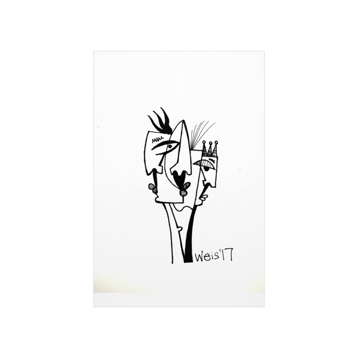 Conscious Lines #106 - Premium Matte Art Print