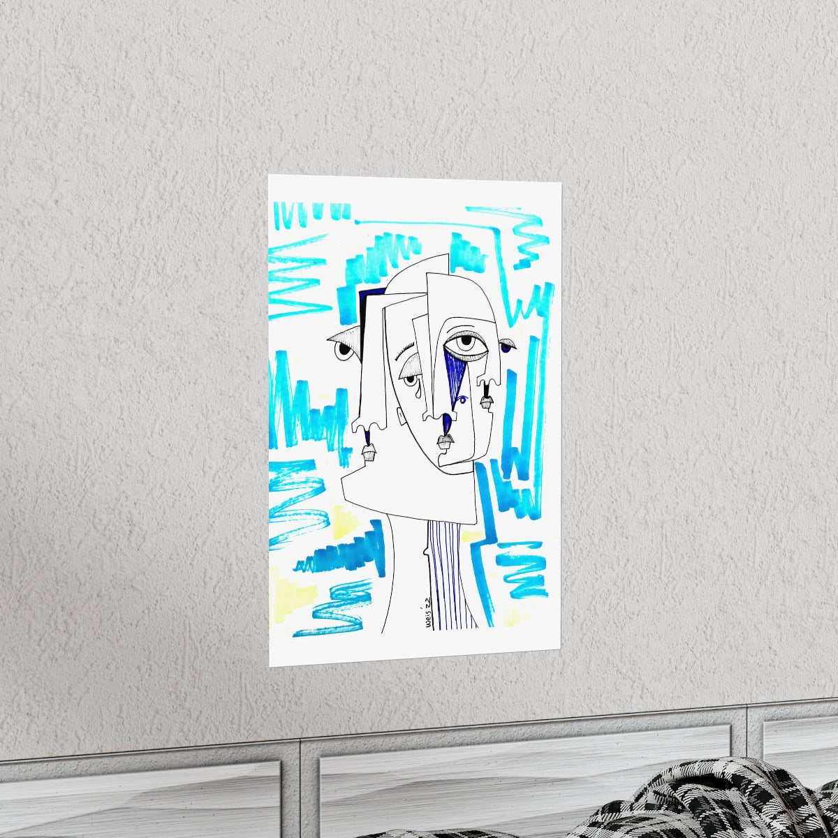 Conscious Lines #102 - Premium Matte Art Print