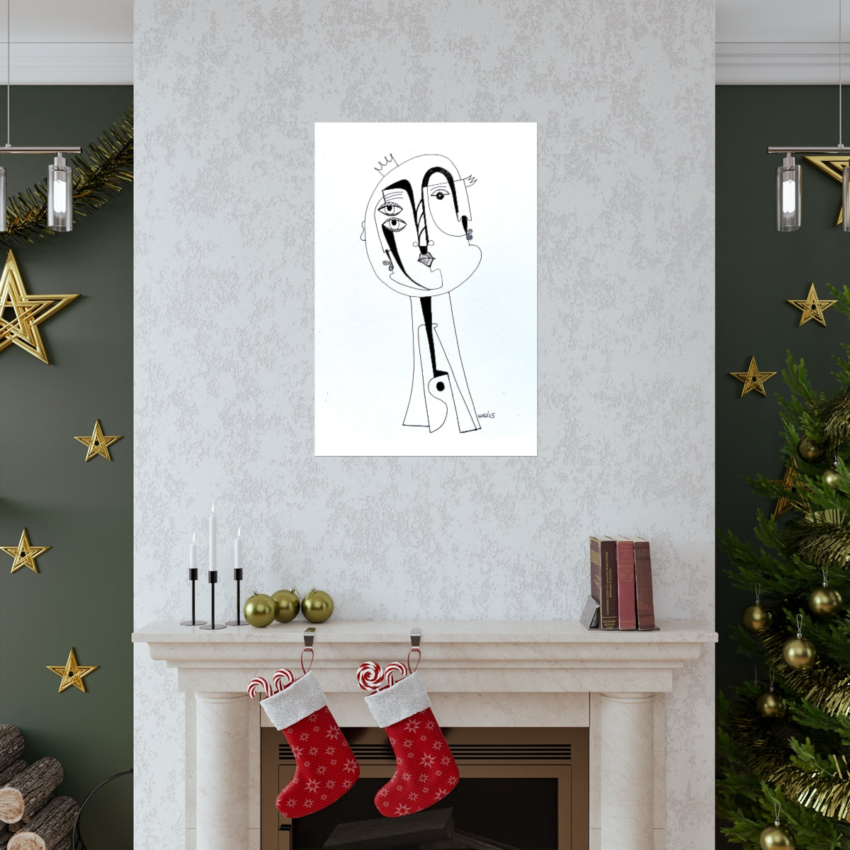 Conscious Lines #011 - Premium Matte Art Print