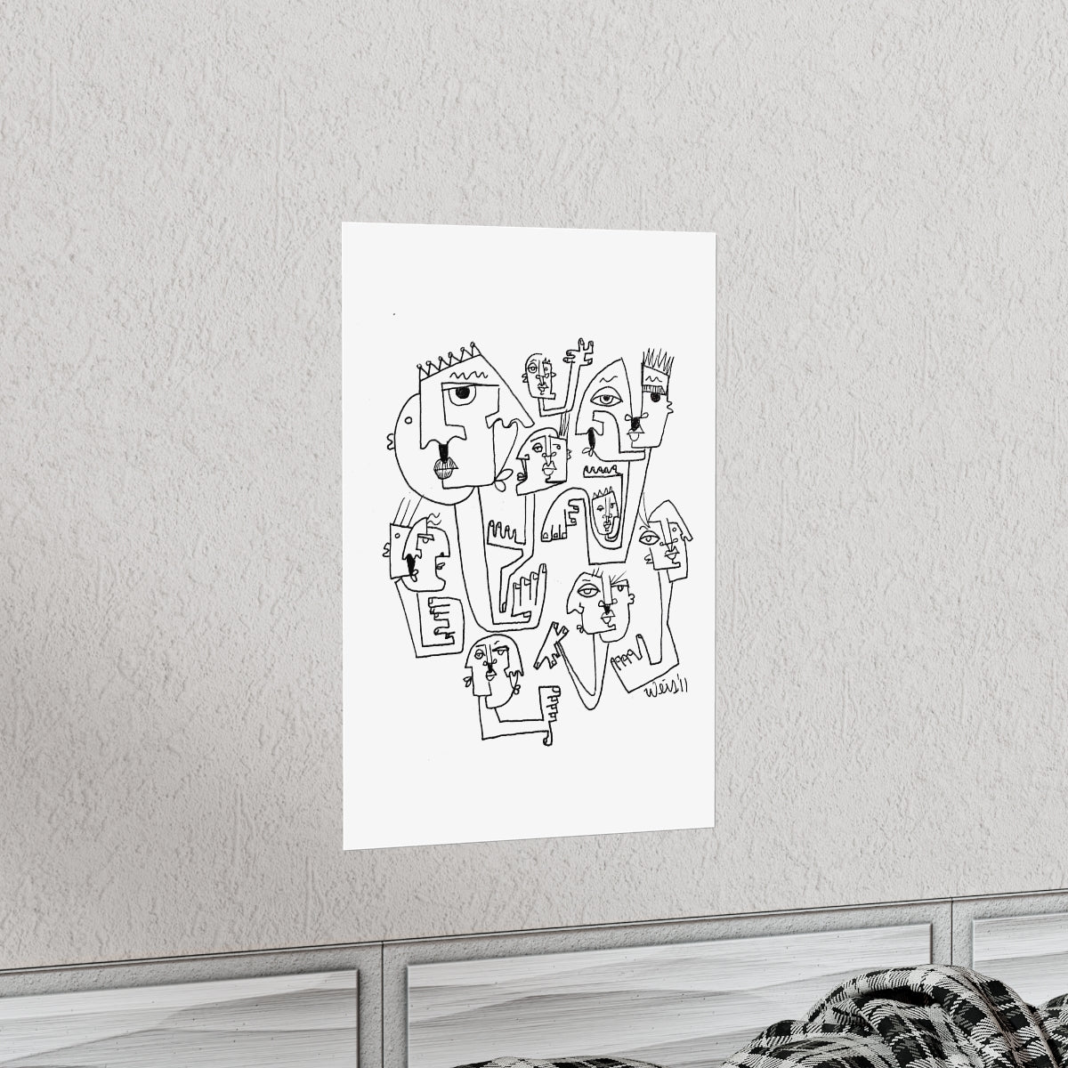 Conscious Lines #113 - Premium Matte Art Print