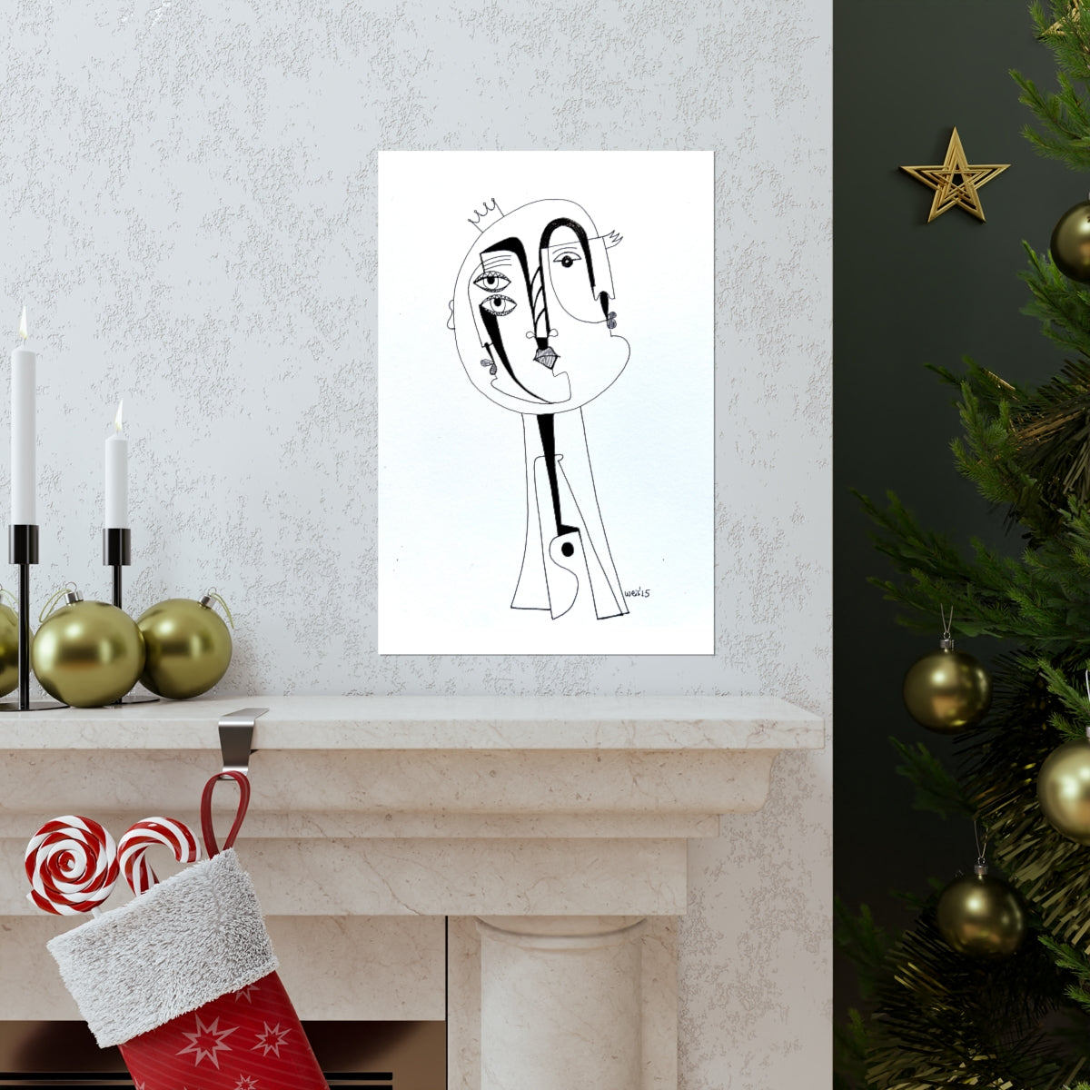 Conscious Lines #011 - Premium Matte Art Print