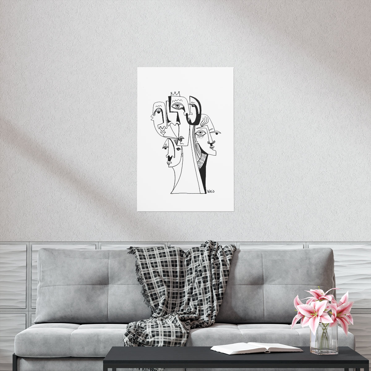 Conscious Lines #083 - Premium Matte Art Print