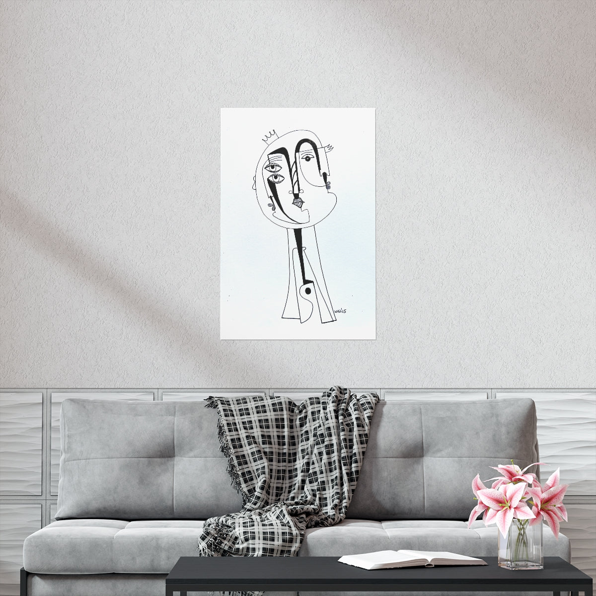 Conscious Lines #011 - Premium Matte Art Print