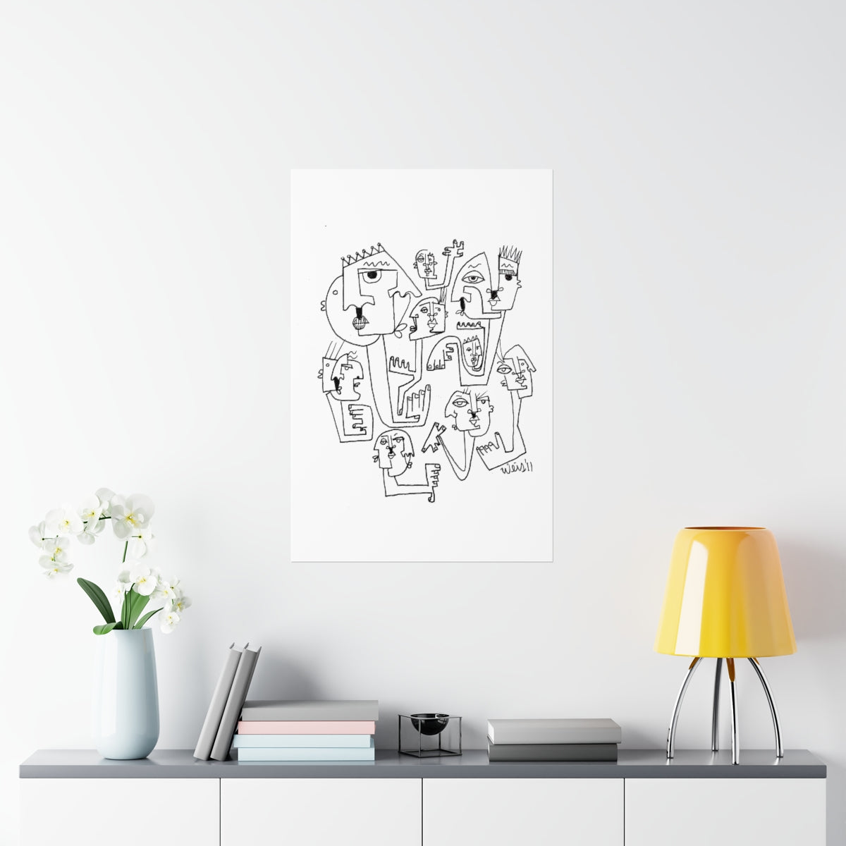 Conscious Lines #113 - Premium Matte Art Print
