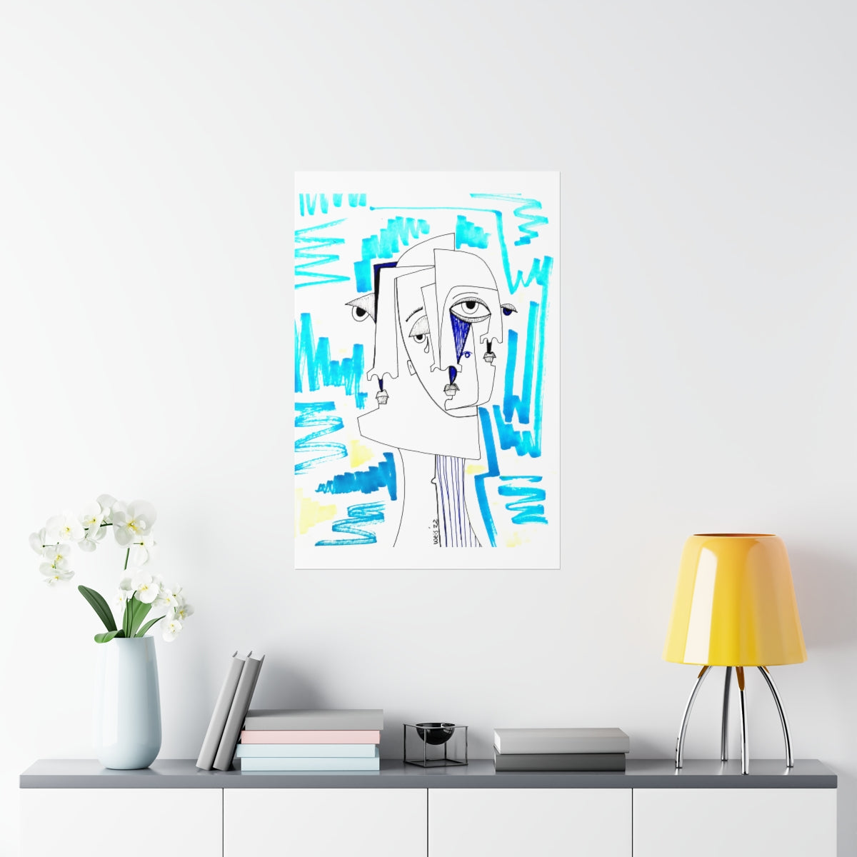 Conscious Lines #102 - Premium Matte Art Print