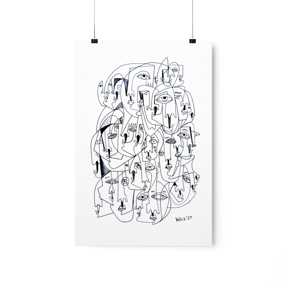 Conscious Lines #024 - Premium Matte Art Print