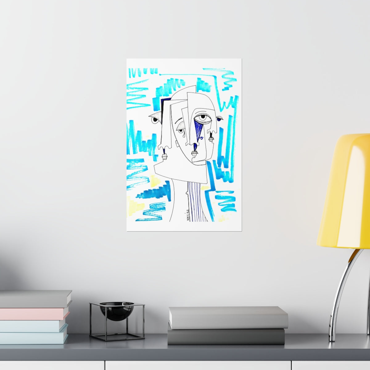 Conscious Lines #102 - Premium Matte Art Print