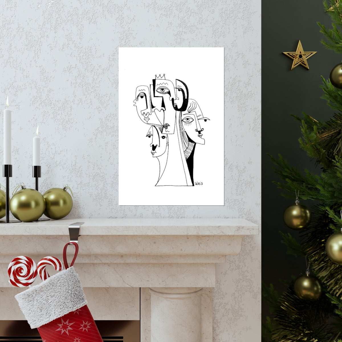 Conscious Lines #083 - Premium Matte Art Print