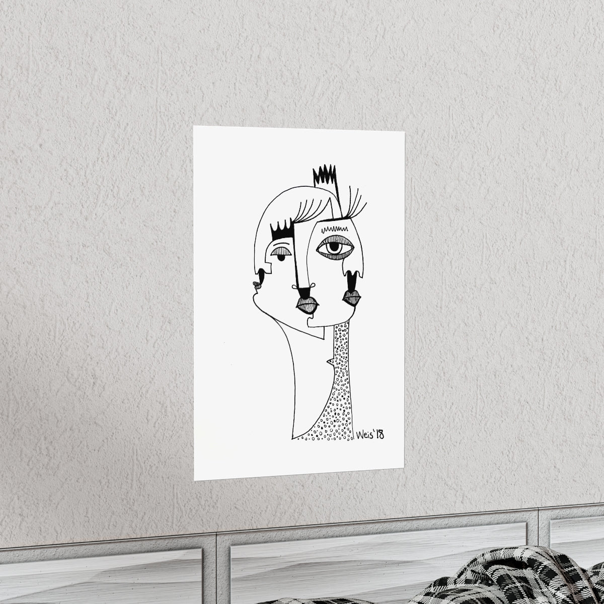 Conscious Lines #099 - Premium Matte Art Print