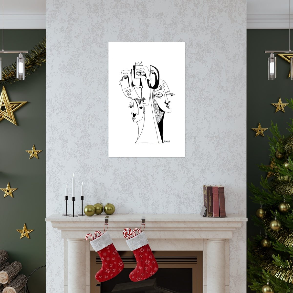 Conscious Lines #083 - Premium Matte Art Print