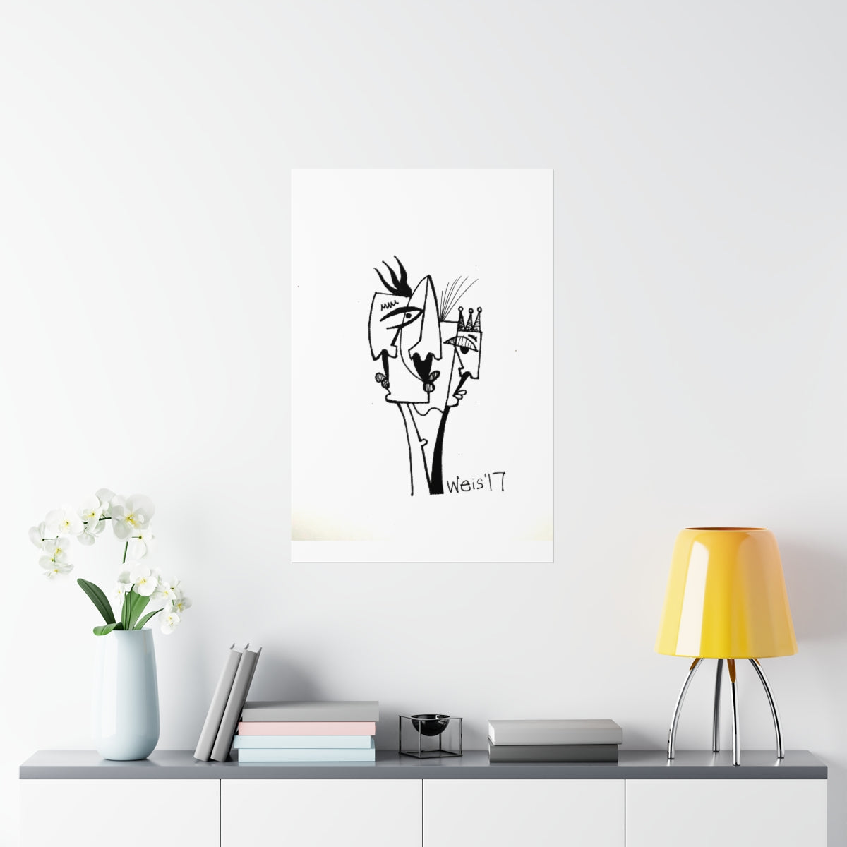 Conscious Lines #106 - Premium Matte Art Print