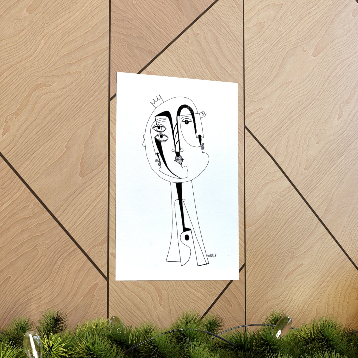 Conscious Lines #011 - Premium Matte Art Print