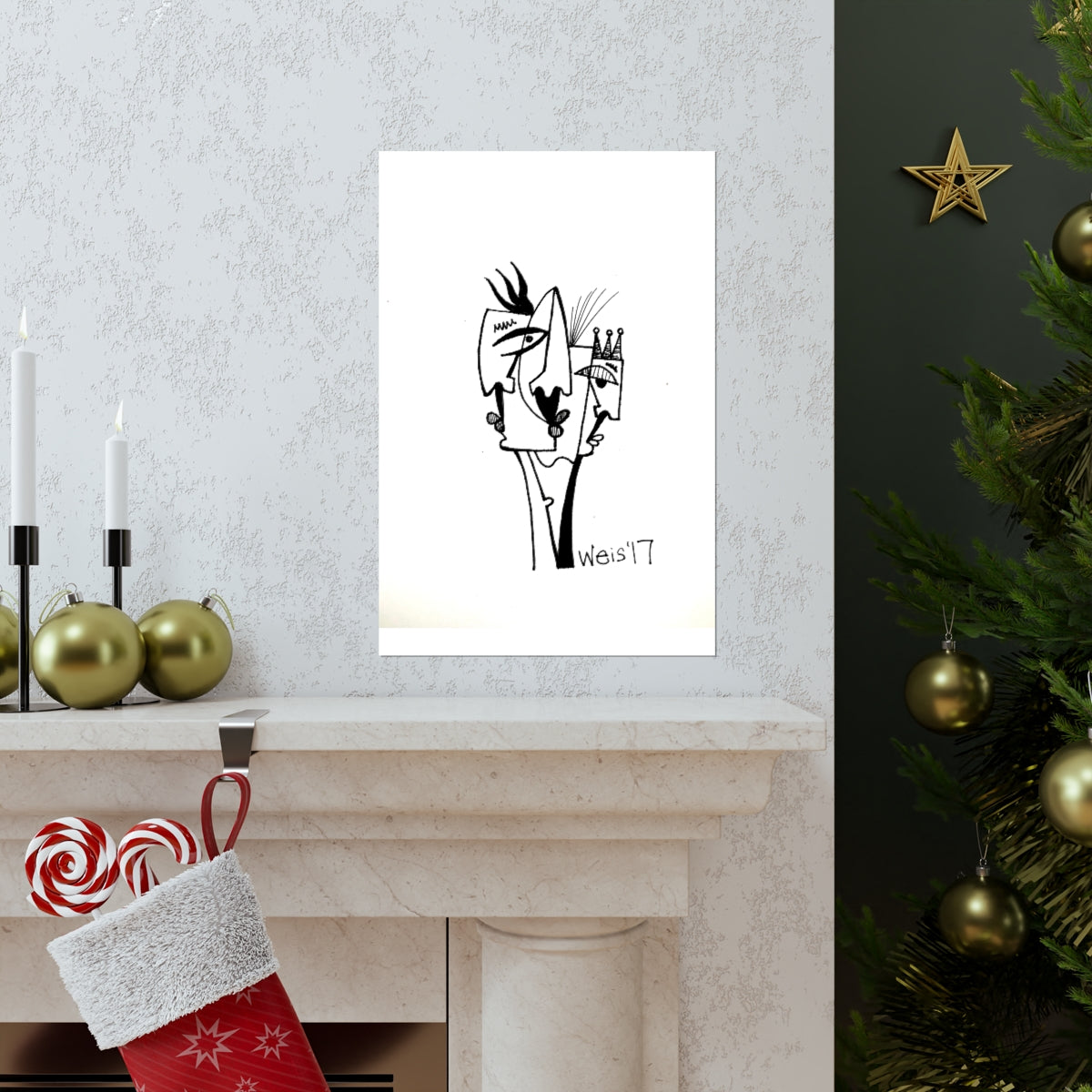 Conscious Lines #106 - Premium Matte Art Print
