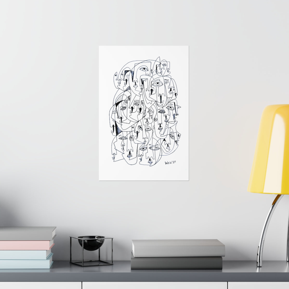 Conscious Lines #024 - Premium Matte Art Print