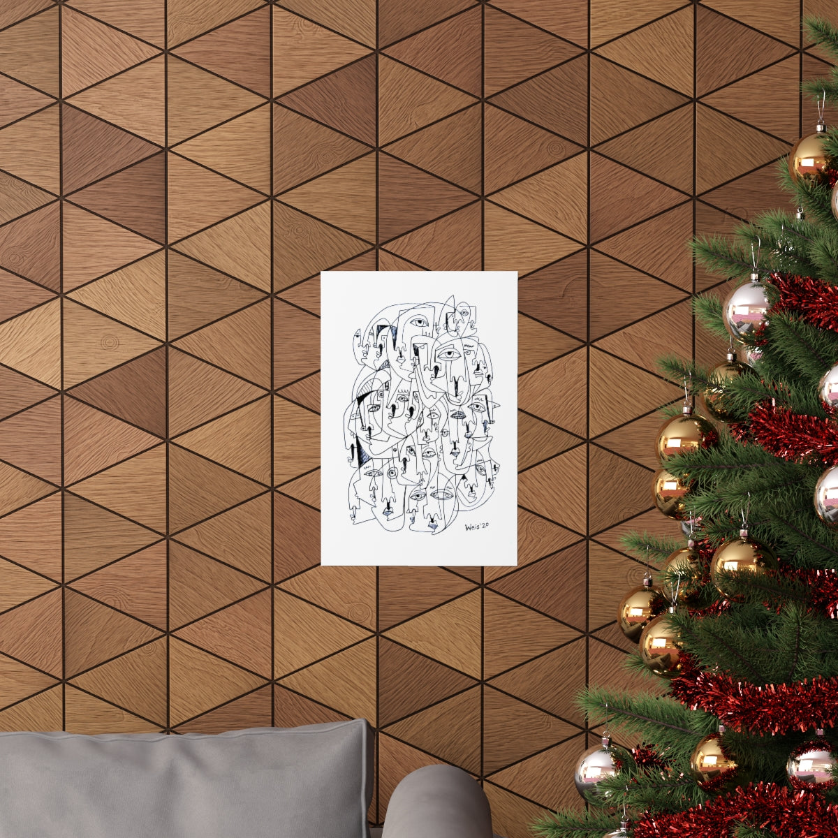 Conscious Lines #024 - Premium Matte Art Print