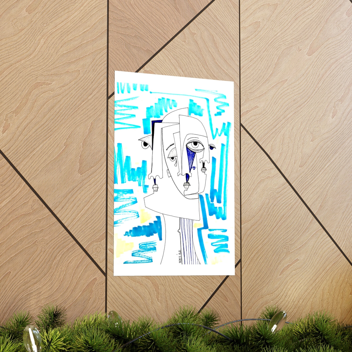 Conscious Lines #102 - Premium Matte Art Print
