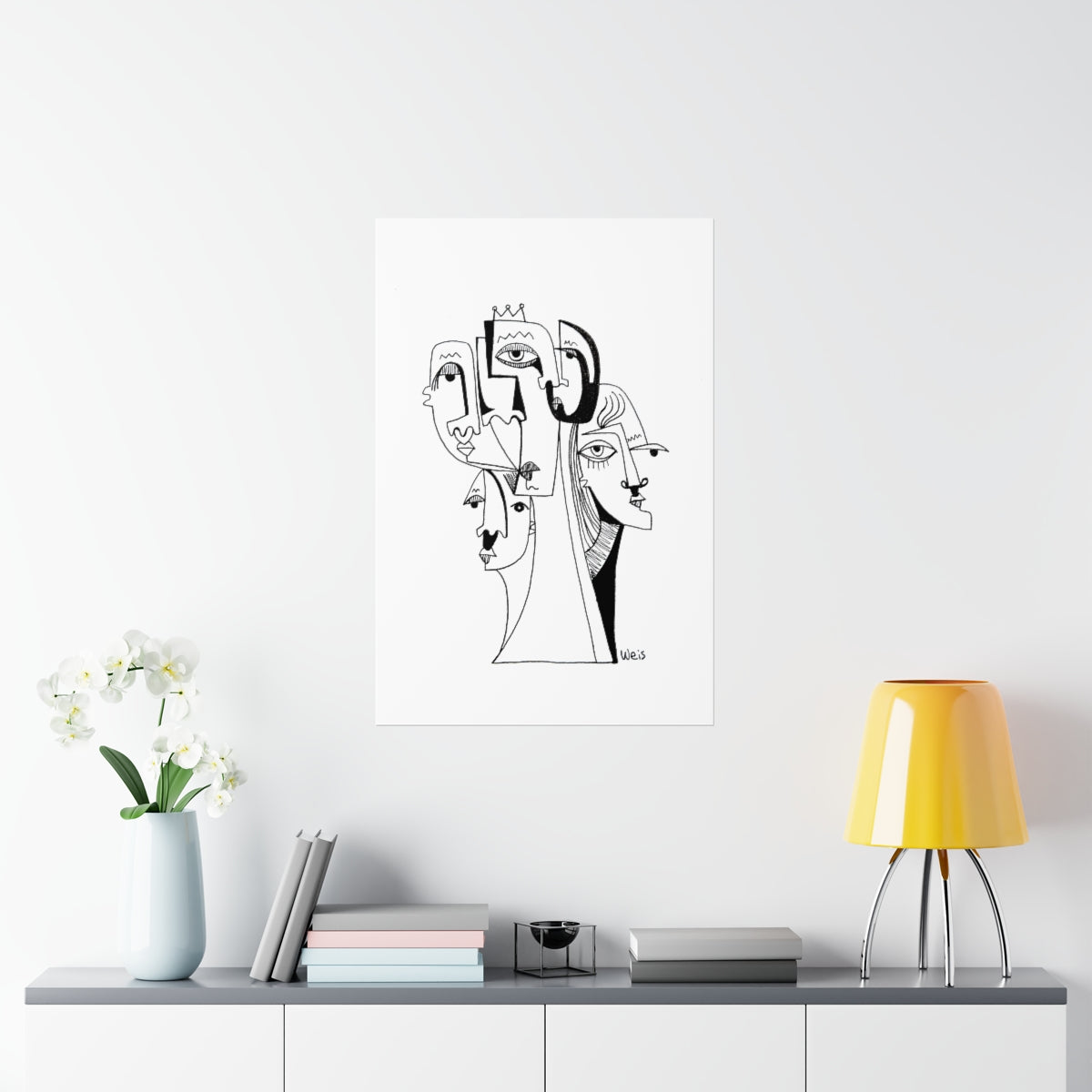 Conscious Lines #083 - Premium Matte Art Print