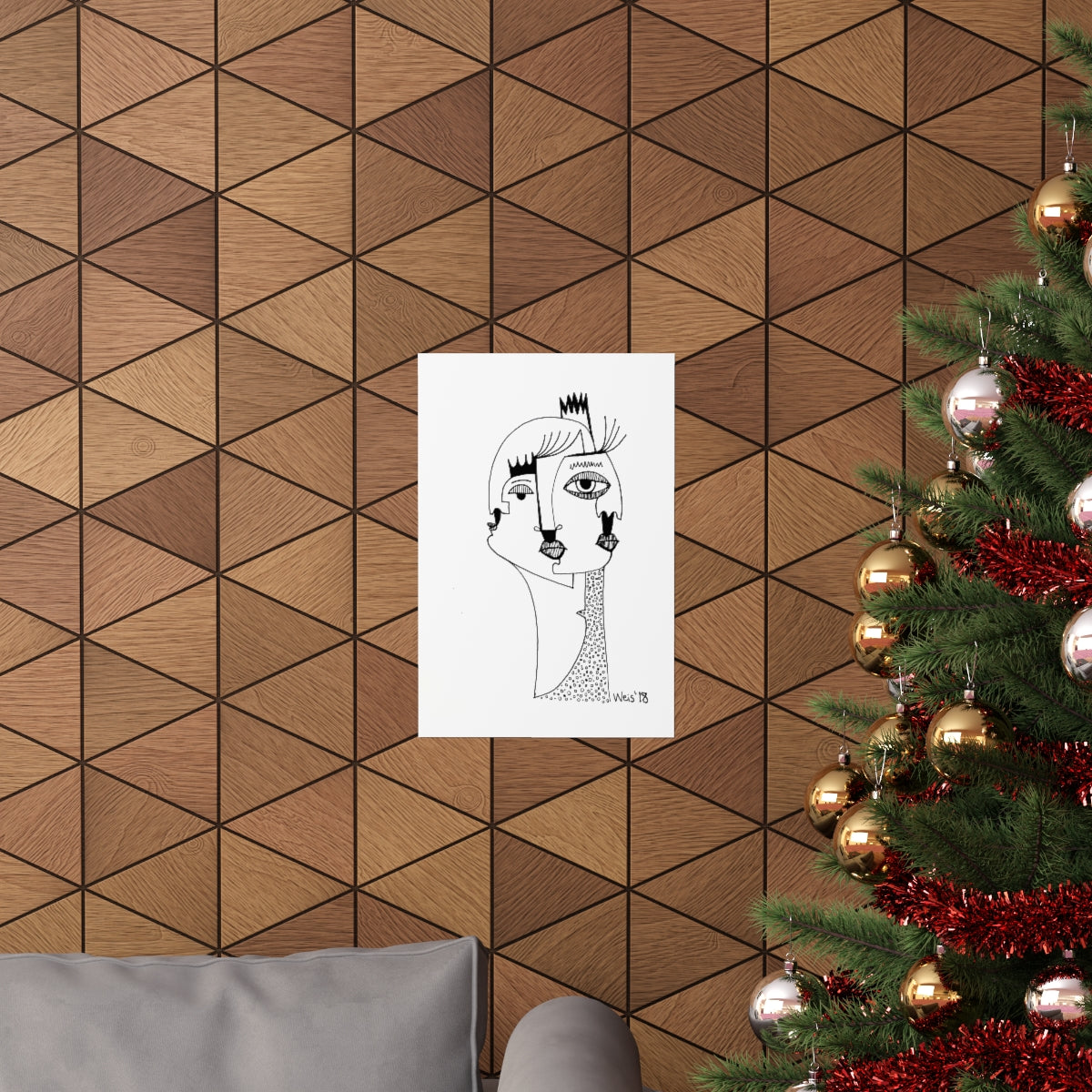 Conscious Lines #099 - Premium Matte Art Print