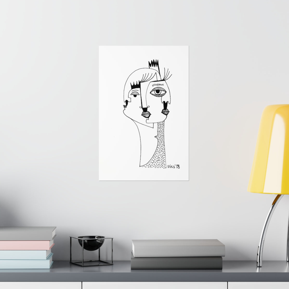 Conscious Lines #099 - Premium Matte Art Print