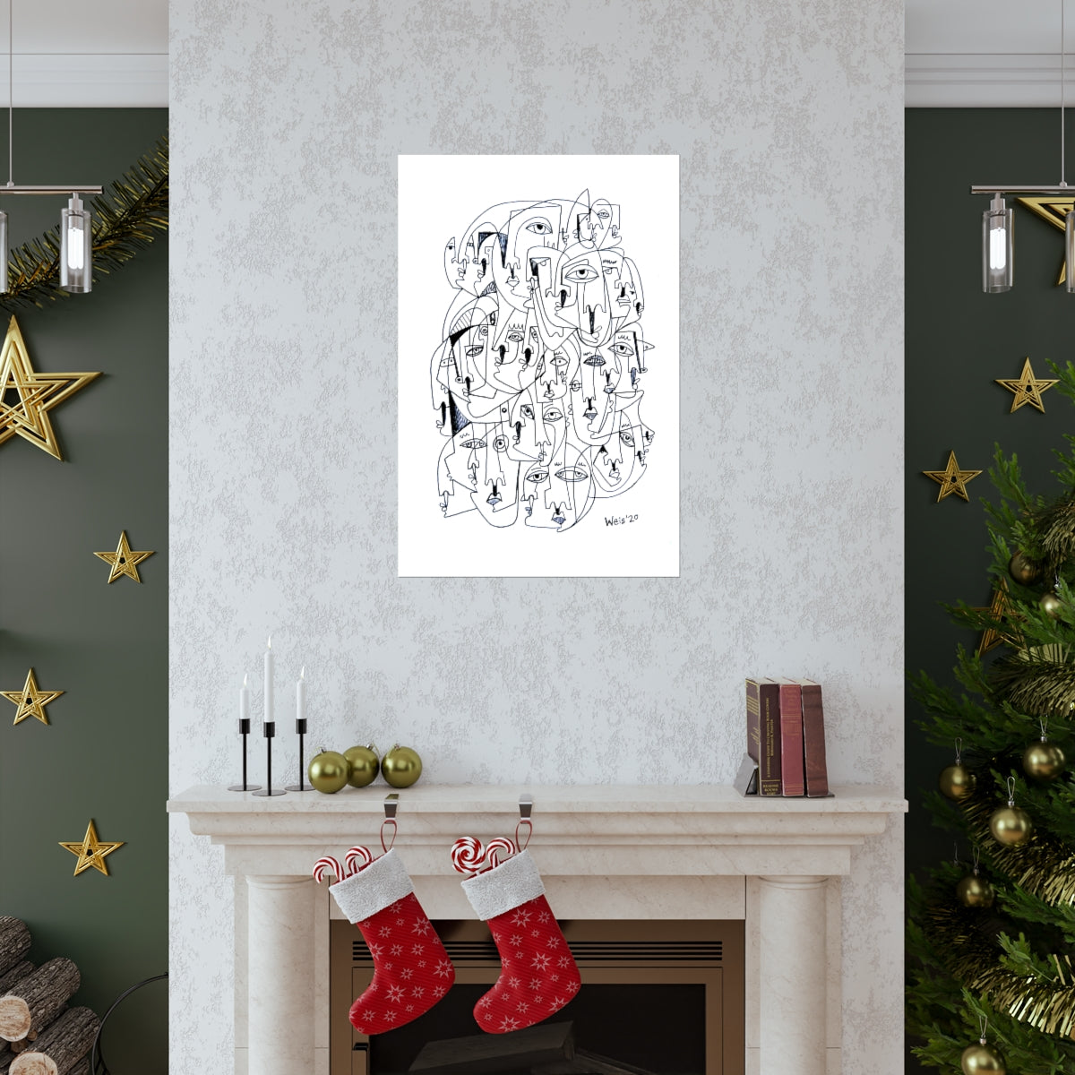 Conscious Lines #024 - Premium Matte Art Print