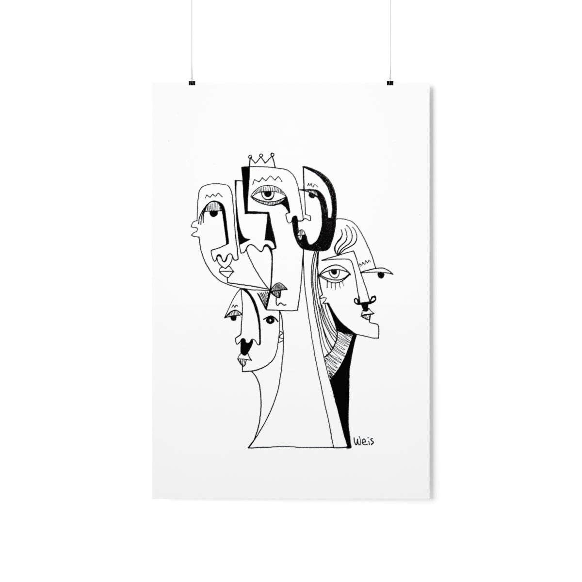 Conscious Lines #083 - Premium Matte Art Print