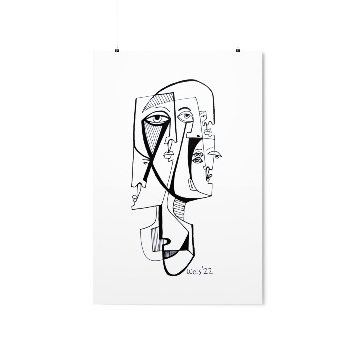 Conscious Lines #044 - Premium Matte Art Print