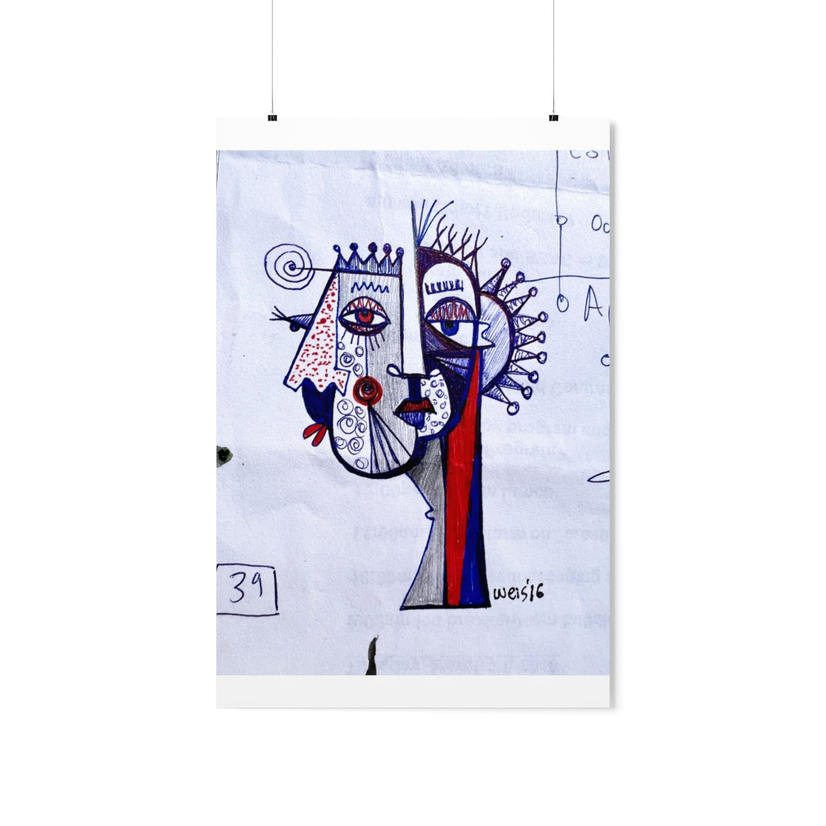 Conscious Lines #064 - Premium Matte Art Print