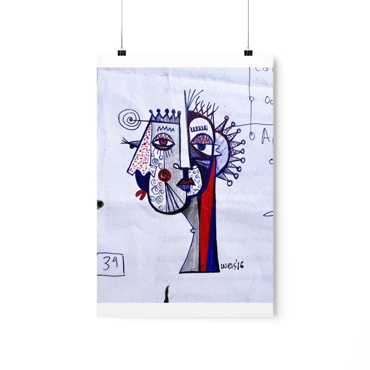 Conscious Lines #064 - Premium Matte Art Print