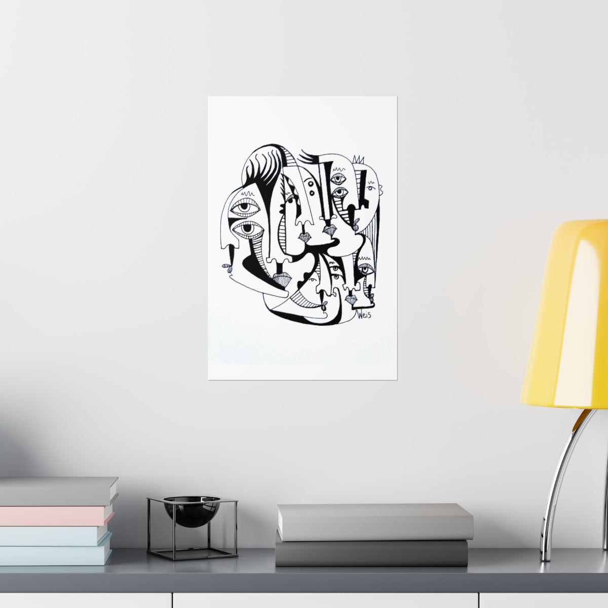 Conscious Lines #015 - Premium Matte Art Print