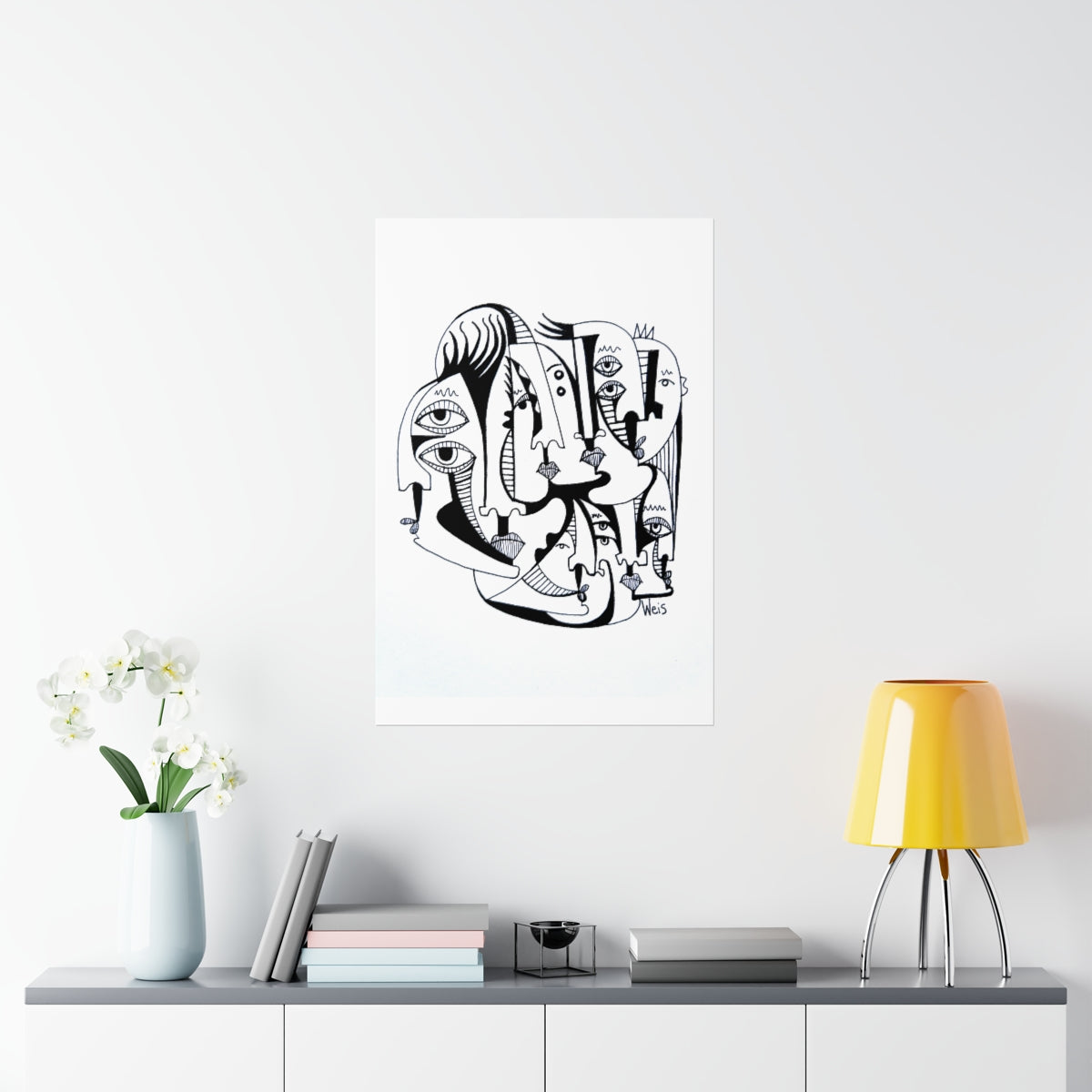 Conscious Lines #015 - Premium Matte Art Print